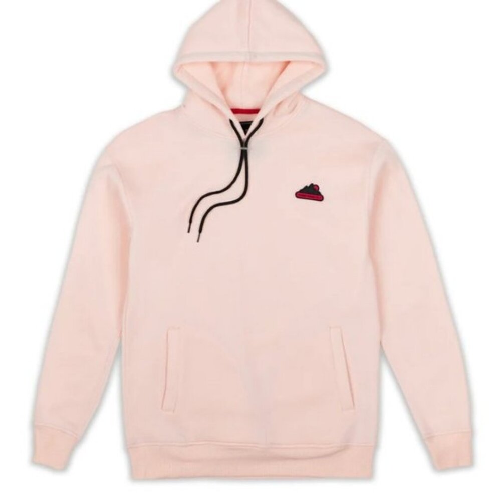 Reason Brand Wooster Core Collection Hoodie Pink Men's Medium
